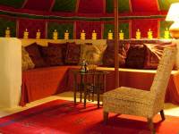 Luxurious interior of La Jaima