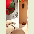 A tent with a bathroom: a special holiday destination