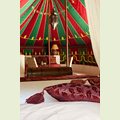 General view of rental tent La Jaima in Spain