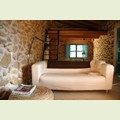 Lounge mit Blick auf Esszimmer, Ferienhaus La Ruina Costa Blanca