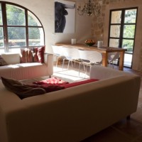 View of the dining table B&B Los Establos