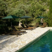 Swimmingpool B&B guesthouse Refugio Marnes