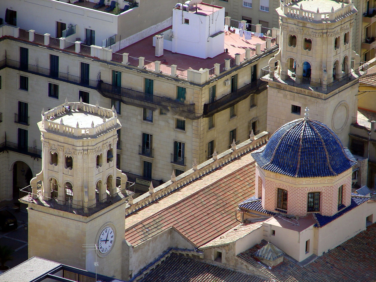 Schöne Städte Costa Blanca, Alicante Rathaus