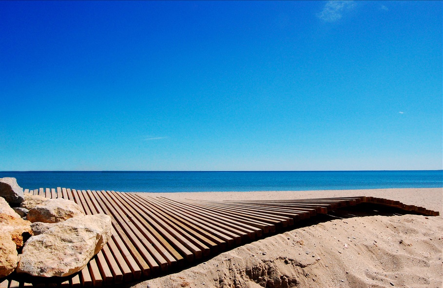 Schöne Städte Costa Blanca, Alicante Strand