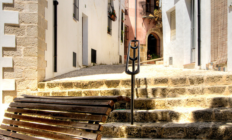 Schöne Dörfer Costa Blanca, Benissa Gasse