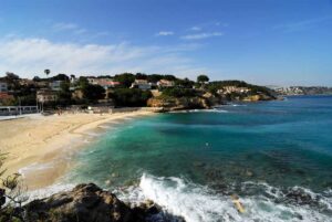 Das La Fustera Strand in Benissa