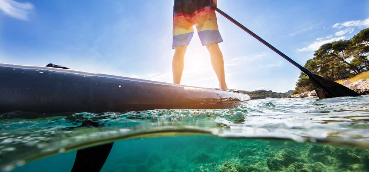 Stand up paddle, Aktivferien Spanien 