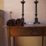 Badezimmer Zimmer 3 Bed and Breakfast Los Establos in Alicante provinz