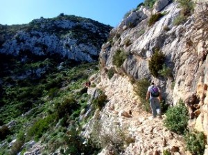 hiking alicante, peñon ifach in Calpe a great hike of aproximatly 2,5 hrs