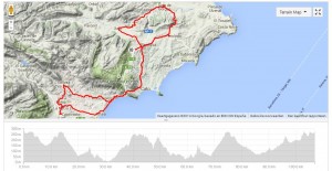 The ´Benissa - Altea - Callosa - Altea la Vella - Benissa - Gata - Xaló - Benissa´tour, a nice trip during Cycling Spain!
