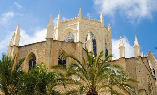 Church of Benissa one of the pretty villages Costa Blanca