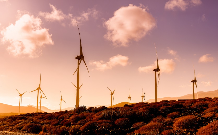 wind energy makes Spain pretty sustainable 