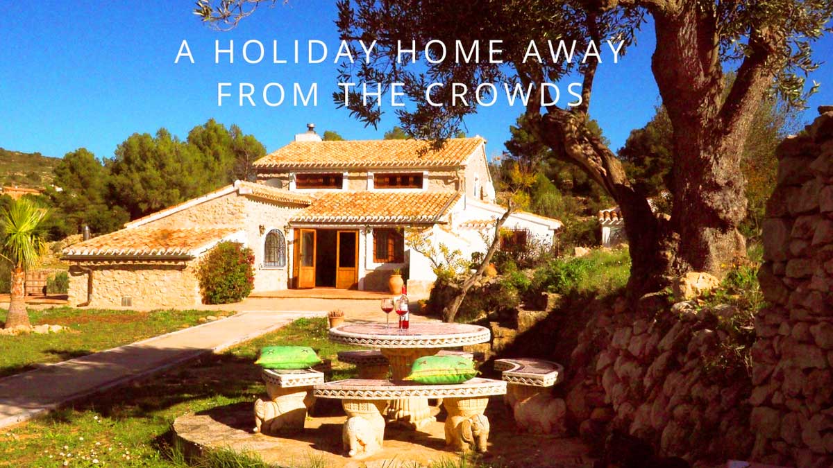 rustic holiday home on the costa blanca casa Grillo