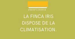 Finca Iris dispose de l'air conditionné