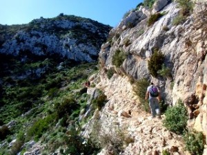 Wandelreis Spanje, wandeling rond peñon Ifach Calpe