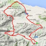 Een leuke route tijdens je fietsvakantie Spanje Alicante o.a. via Murla en Pego