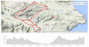 Fietstocht Benissa Llíber Gata Pedreguer Alcalalí Xaló Benissa