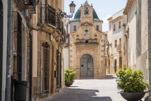 Kerk, Teulada, een van de leuke dorpen in de provincie Alicante