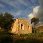 Buitengevel natuurhuisje spanje La Ruina