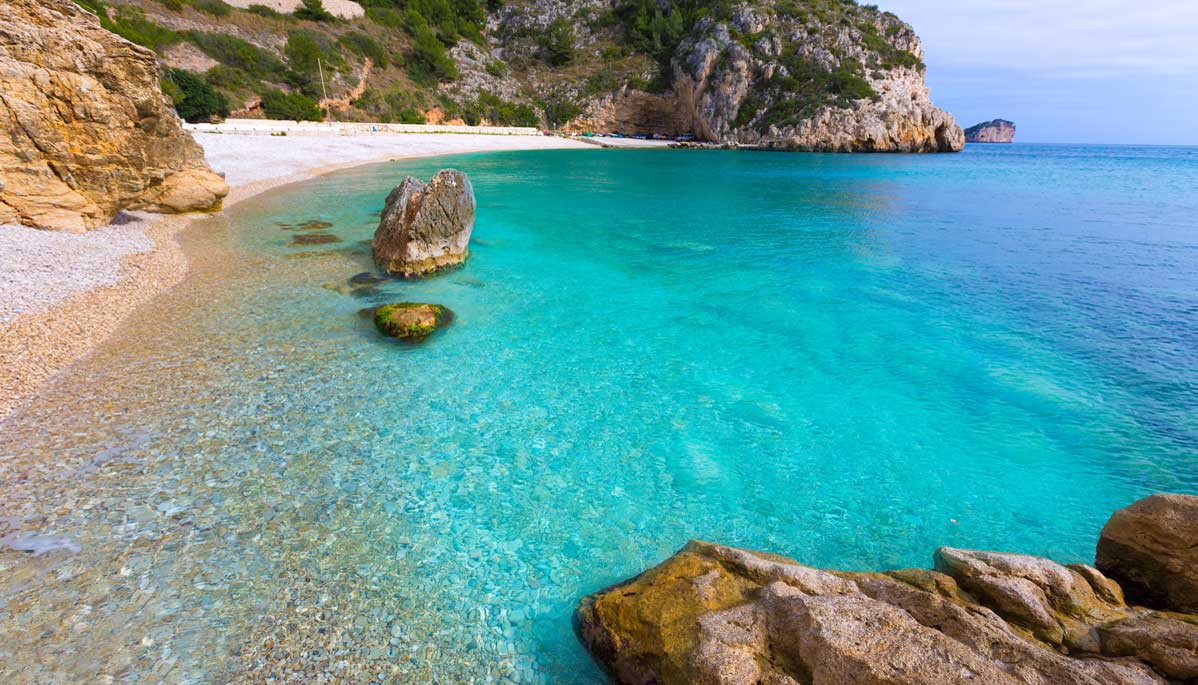 stranden aan de costa blanca 