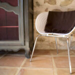 Vloeren van terracotta met vloerverwarming
